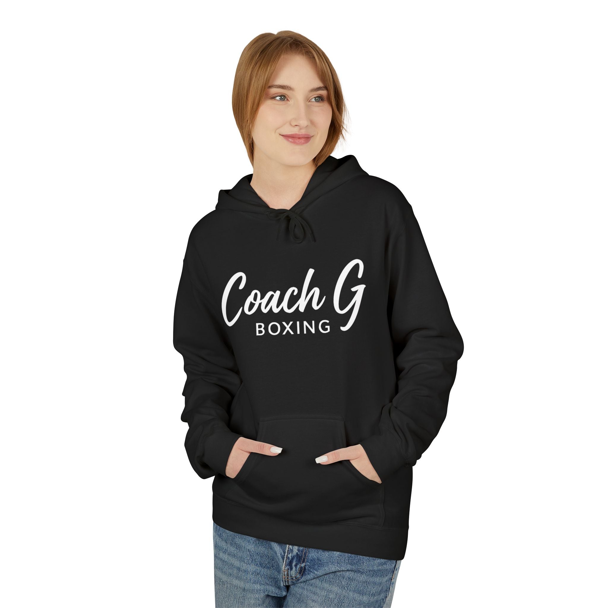 Boxing Coach G Hoodie - Unisex Midweight Softstyle Fleece