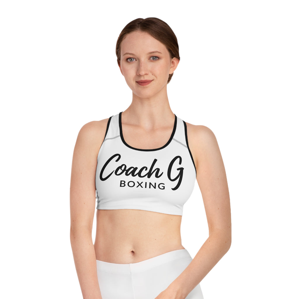 Coach G Boxing Sports Bra — Women's Athletic Crop Top