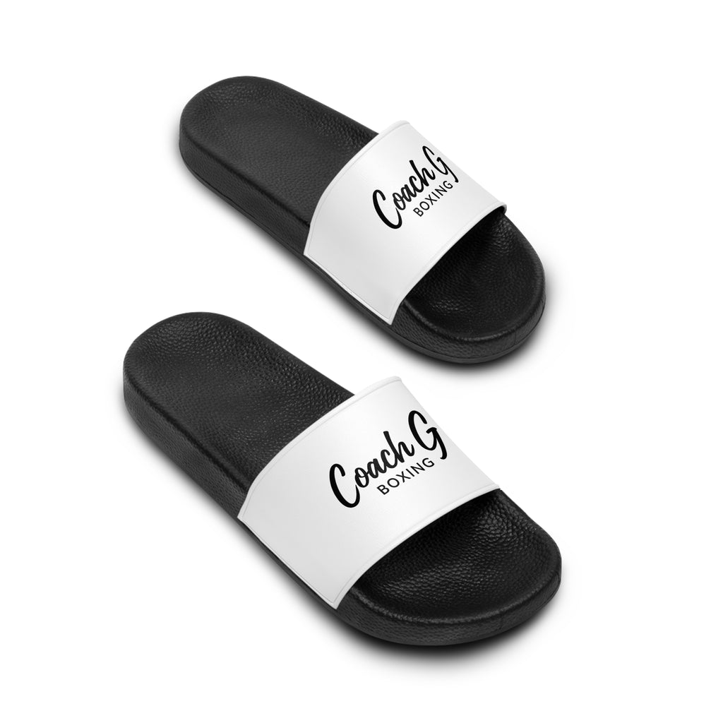 Coach G Boxing Slide Sandals — Women's Sporty Pool & Gym Slides