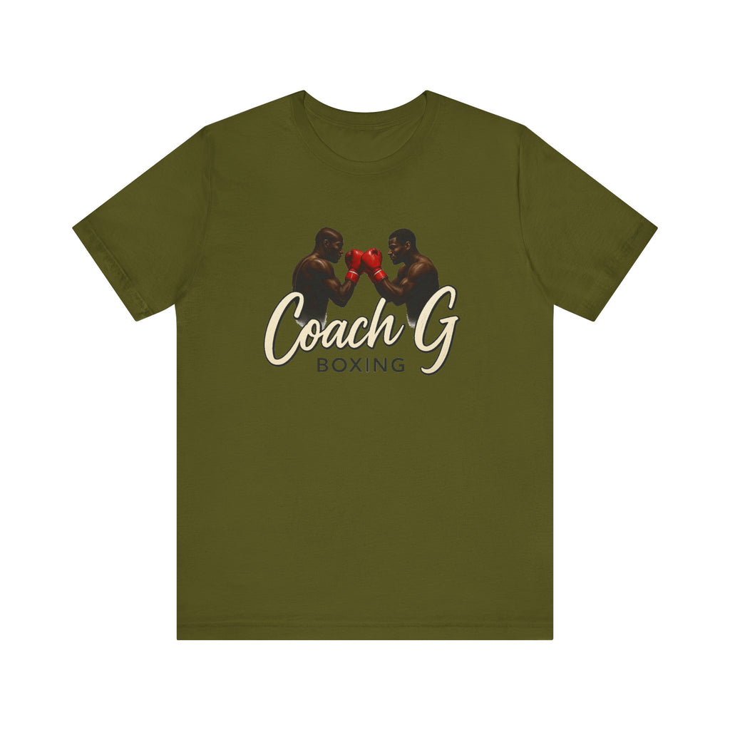 Boxing Coach G Unisex Jersey Tee