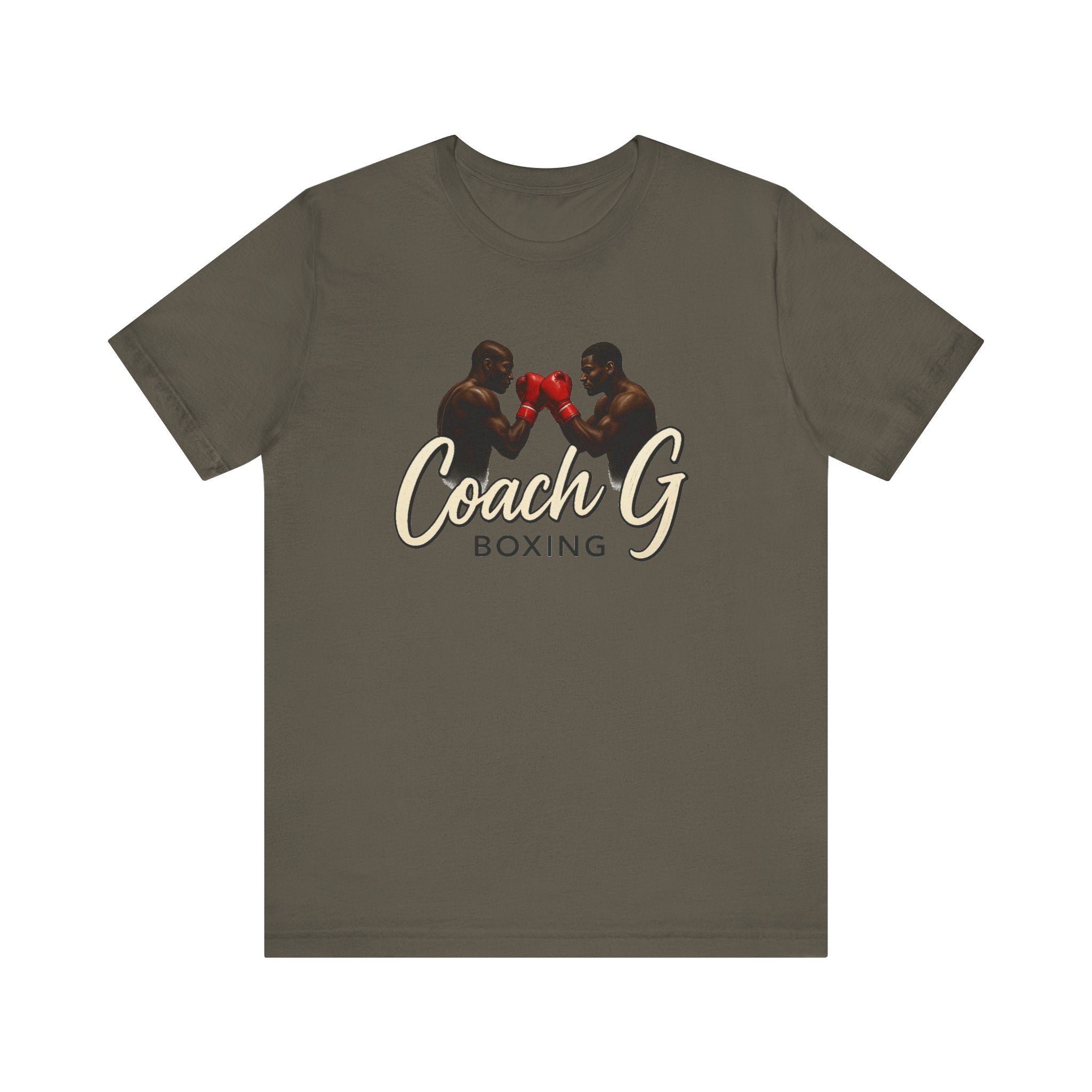 Boxing Coach G Unisex Jersey Tee