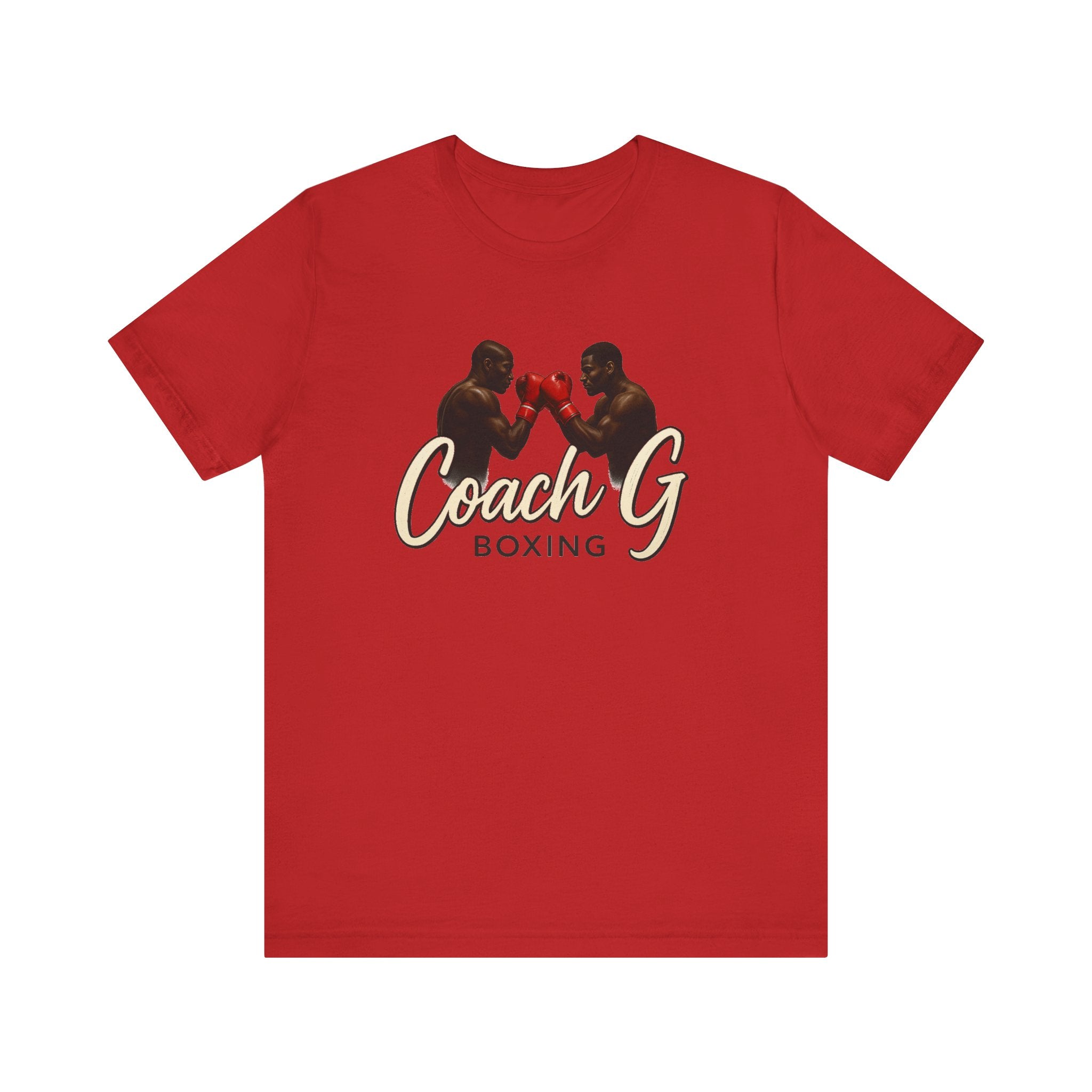Boxing Coach G Unisex Jersey Tee