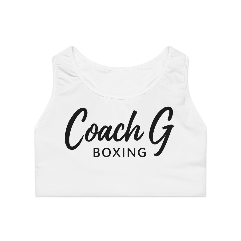 Coach G Boxing Sports Bra — Women's Athletic Crop Top