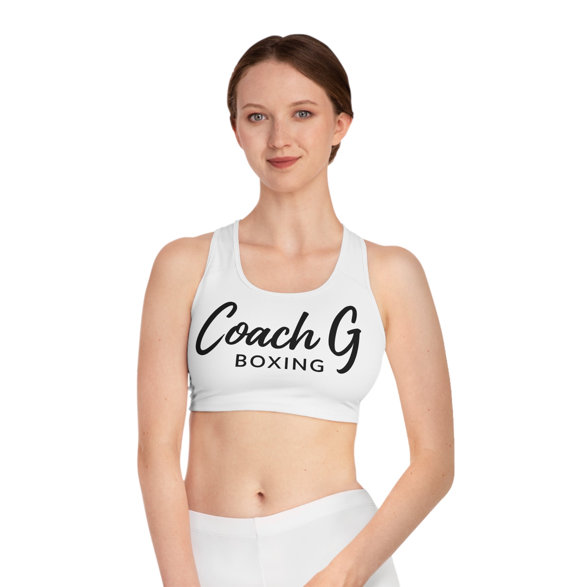 Coach G Boxing Sports Bra — Women's Athletic Crop Top