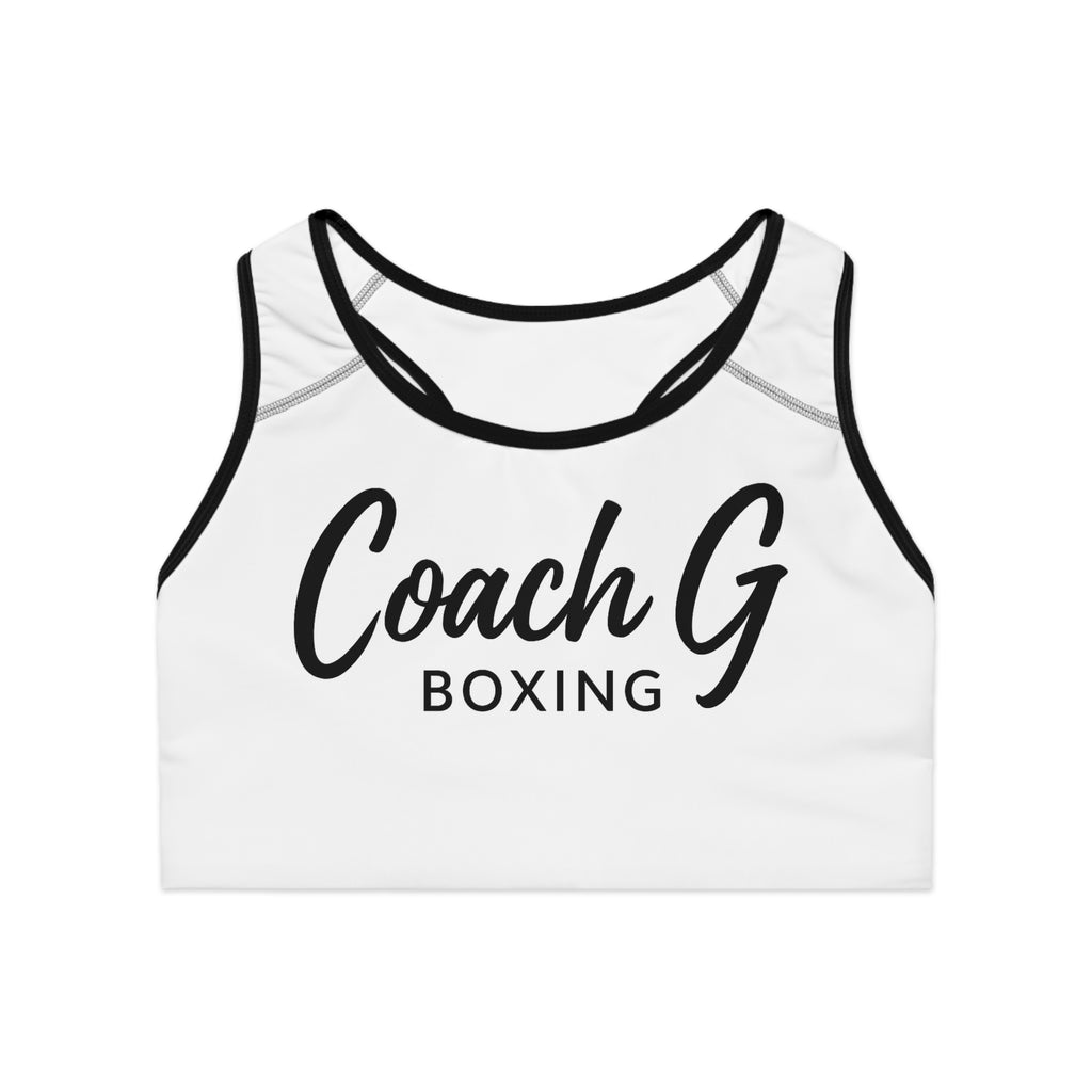 Coach G Boxing Sports Bra — Women's Athletic Crop Top