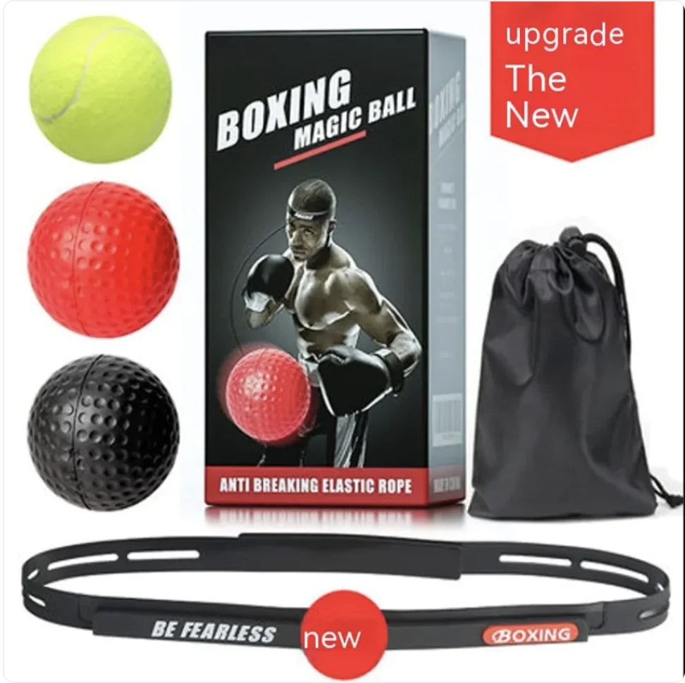 Coach G Boxing Reflex Ball Headband Trainer – Speed, Coordination & Reaction Training