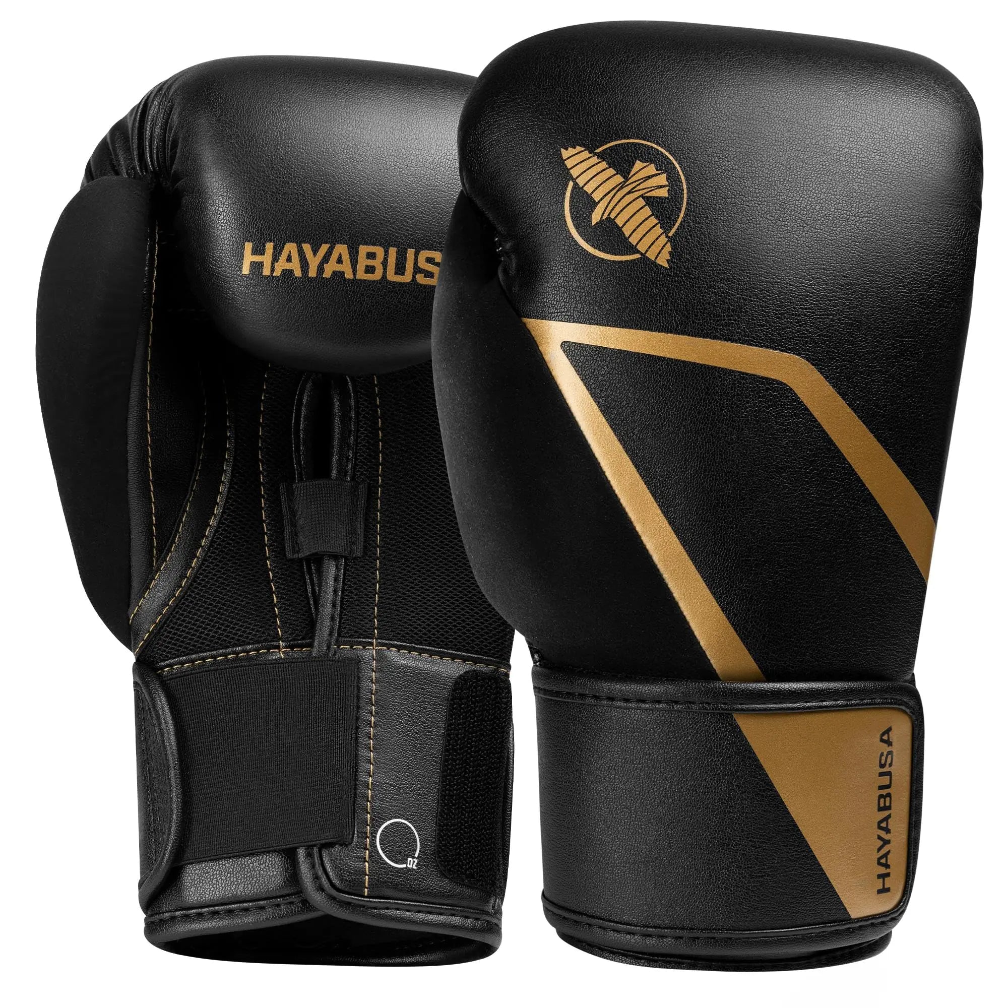 Hayabusa Boxing Gloves – Black/Gold (14oz)